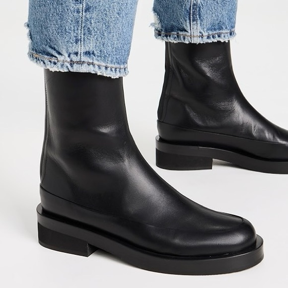 Mansur Gavriel Shoes - NWT Mansur Gavriel Marion Zip Back Leather Boot in Black 35.5EU / 5.5 US